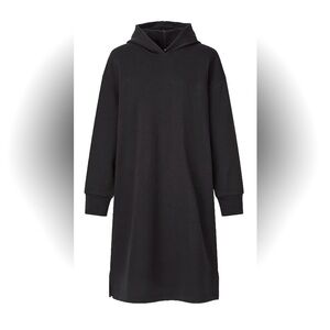 NWT Uniqlo Oversized Hoodie Dress Black XS